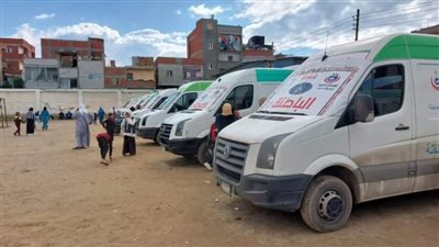 تنفيذ 37 قافلة طبية مجانية خلال النصف الأول من العام الجاري بمراكز دمياط