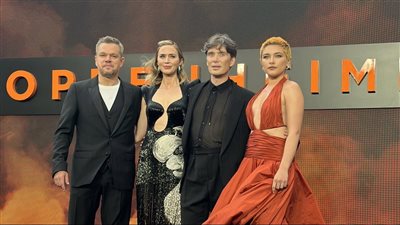 العرض العالمي لفيلم القنبلة الذرية OPPENHEIMER في لندن (فيديو)