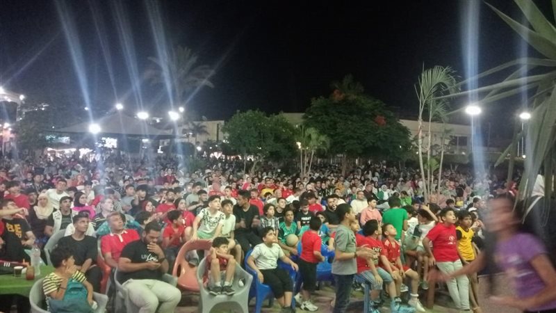الجماهير باستاد المنصورة