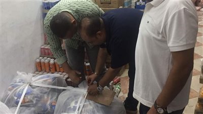 ضبط طن أغذية ومشروبات منتهية الصلاحية بحملة مكبرة بمدينة دهب جنوب سيناء 