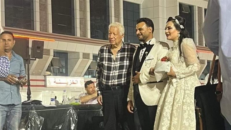 حفل زفاف بنادي الزمالك،