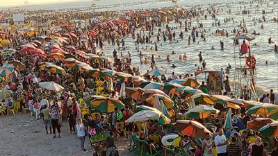 مصيف رأس البر كامل العدد، وجهود مكثفة لتوفير جميع الخدمات (صور) 