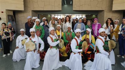 الجيزة تشارك في فعاليات المتحف القومي للحضارة للتعريف بتراث المحافظات (صور)