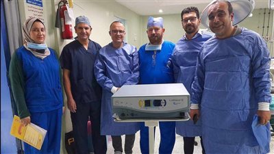 دفعة طب بنها 2006 تتبرع بجهاز جراحات العيوب الخلقية لمستشفى الطفل 