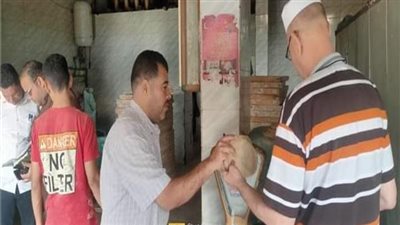 ضبط  1022 قضية في مجال المطاحن و4 مخابز بدون ترخيص بالجيزة