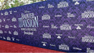 عرض Haunted Mansion، أول حدث في هوليوود ينطلق بدون ممثلين بسبب الإضراب (فيديو)