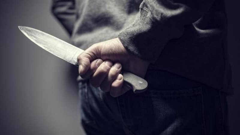 طعن عامل لزوجته بطوخ،