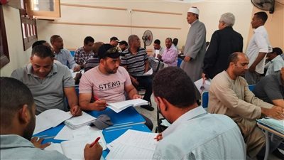 استمرار أعمال مركز تصحيح الشهادة الثانوية الأزهرية بمنطقة الأقصر