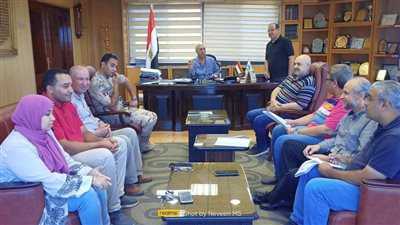 رئيس مياه الدقهلية يعقد اجتماعا لمناقشة تنفيذ مشروعات حياة كريمة بشربين