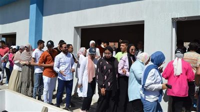 مرفق مياه شربين يستقبل طلاب جامعات الأكاديمية الوطنية للتدريب ووفد حياة كريمة