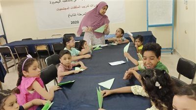 المكتبة العامة بدمنهور تزور الجمعية المصرية لحماية الأطفال (صور)