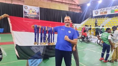 منتخب الريشة الطائرة يحقق 10 ميداليات متنوعة في البطولة الأفريقية البارالمبية