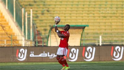 ديانج يتقدم بالهدف الأول للأهلي في مرمي المقاولون (صور)