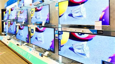 الغرفة التجارية بالجيزة: 10% تخفيضا على أسعار الشاشات التلفزيونية في الأسواق 