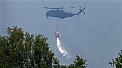 حريق في غابة بالقرب من محطة أكويو النووية بتركيا