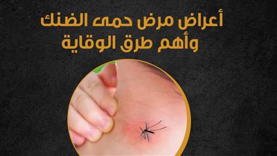 أعراض مرض حمى الضنك وأهم طرق الوقاية (انفوجراف)