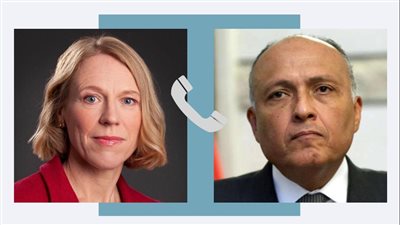 وزير الخارجية يتلقى اتصالًا هاتفيًا من نظيرته النرويجية