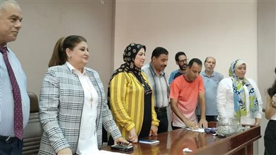 وكيل وزارة الشباب والرياضة بالاسكندرية تشهد قرعة دوري مراكز الشباب 