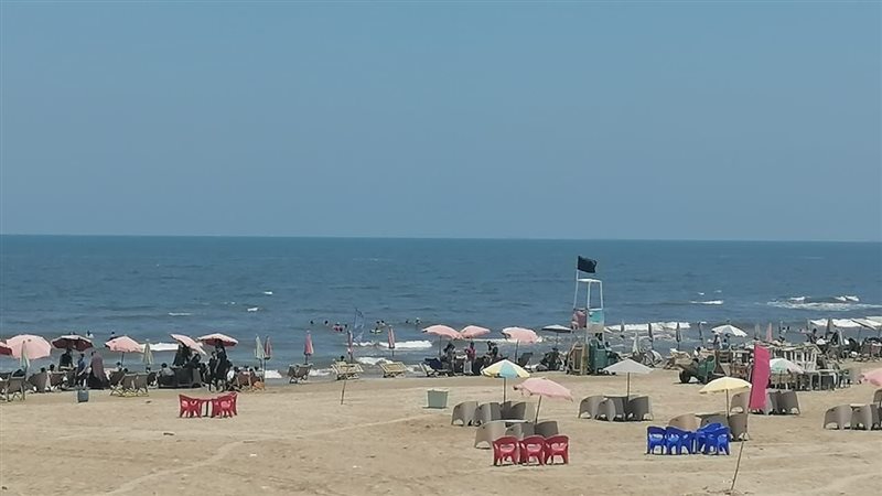 شاطيء دمياط الجديدة،