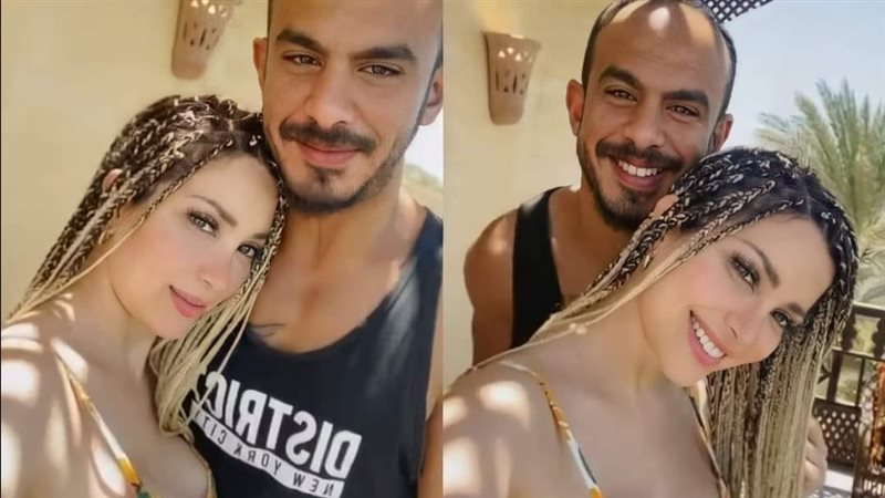 نسرين طافش وطليقها،