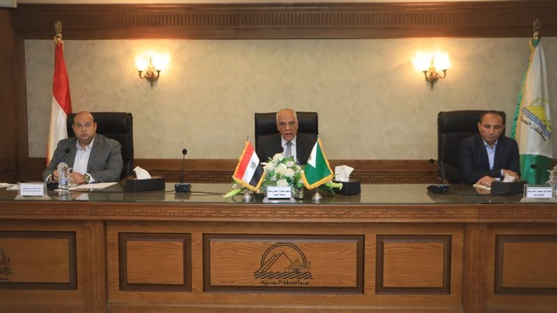 محافظ الجيزة يترأس