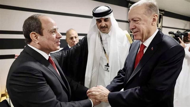 أردوغان والرئيس السيسي،