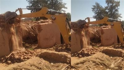 إزالة منازل آيلة للسقوط حرصًا على حياة المواطنين بواحة الداخلة