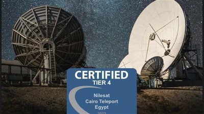نايل سات تحصل على شهادة التميز من الرابطة العالمية للمحطات الأرضية 
