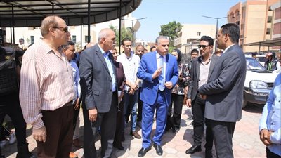 محافظ سوهاج يتفقد توسعات سوق مدينة ناصر الحضري الجديد (صور)