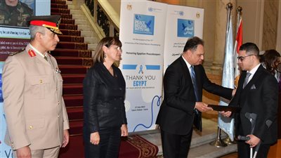 القوات المسلحة تشارك وزارة الخارجية فى احتفالية اليوبيل الماسى لعمليات حفظ السلام