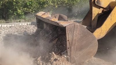 إزالة 14 تعديا بإجمالي مساحة 1324 مترا بالبحيرة (صور)