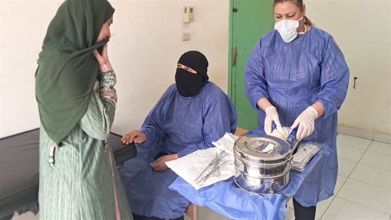 صحة المنيا تقدم خدمات