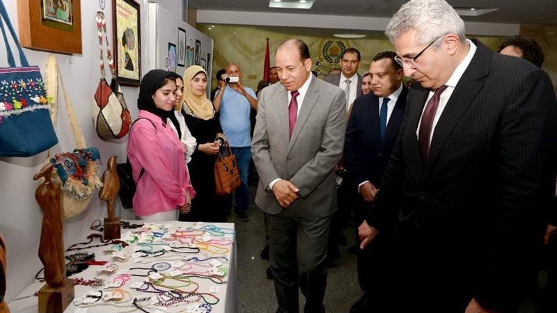 جانب من مشاركة جامعة