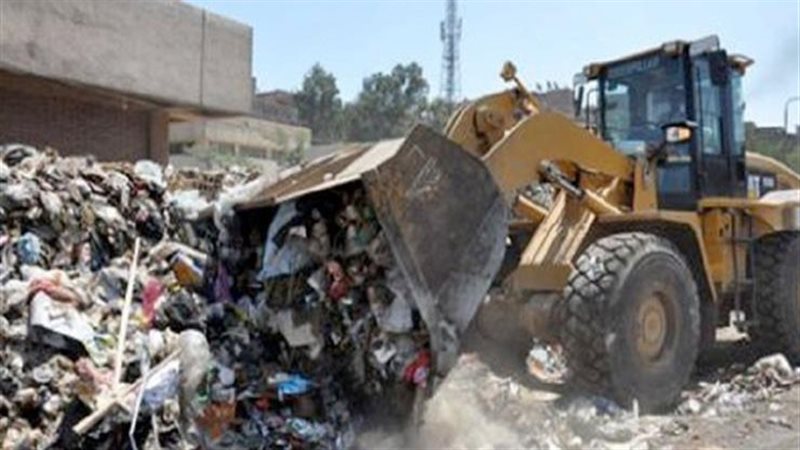 رفع مخلفات القمامة