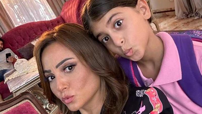 بشرى في كواليس التصوير،