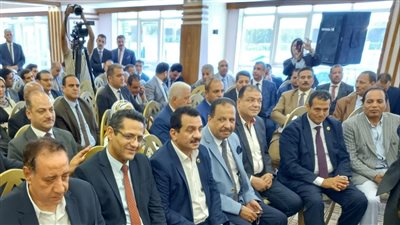 نقيب الصحفيين وعبد الرحيم والجارحي في افتتاح نادي المحامين بالإسكندرية 