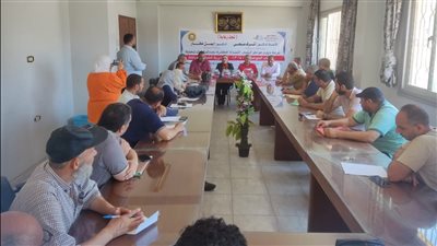 وكيل شباب الدقهلية تشهد إجراء القرعة العلنية لدوري مراكز الشباب 