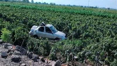 إصابة 3 من أسرة واحدة وآخر في انقلاب سيارة بالغربية