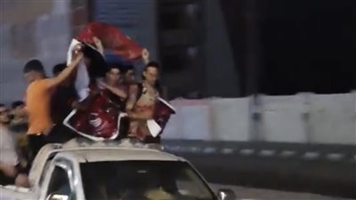 دي جي وشماريخ، مسيرة احتفالية أمام منزل إمام عاشور بالسنبلاوين فرحا بانضمامه للأهلي (فيديو) 