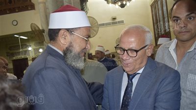 محافظ بورسعيد يشهد احتفالية رأس السنة الهجرية بالمسجد التوفيقي (صور)