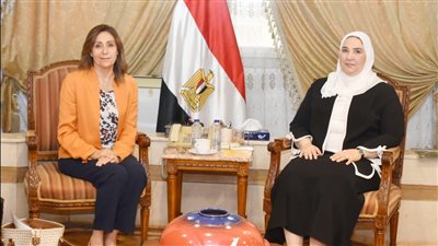 وزيرتا الثقافة والتضامن تبحثان تعزيز التعاون في تنمية الوعي المجتمعي