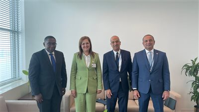 وزيرة التخطيط تلتقي المستشار الخاص للأمين العام للأمم المتحدة للعمل المناخي