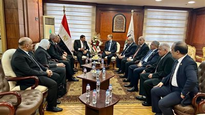 المستشار حافظ عباس يستقبل رئيس مجلس الدولة