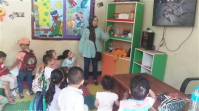 المكتبة العامة بدمنهور تنفذ أنشطة متنوعة بمدينة كفر الدوار (صور)