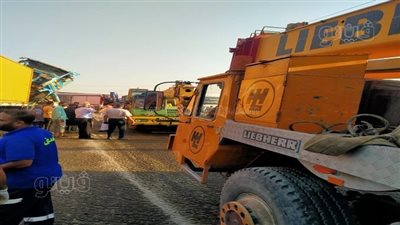 مصرع 3 أشخاص وإصابة 2 آخرين في حادث تصادم على الطريق الإقليمي بالشرقية