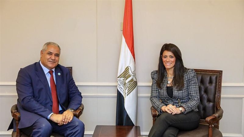 المشاط تلتقي الممثل