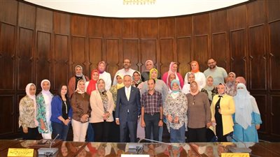 مجلس الدراسات العليا والبحوث بجامعة الإسكندرية يكرم أشرف الغندور 