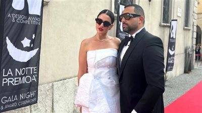 درة تحتفل بحصول زوجها على الجائزة الفضية في مسابقة A' Design Award