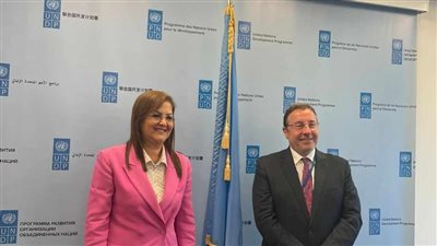 وزيرة التخطيط تلتقي مدير برنامج الأمم المتحدة الإنمائي لدعم سبل التعاون