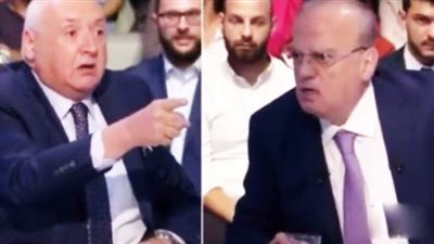 مهزلة ببرنامج شهير، ضرب وتلاسن بين إعلامي لبناني ووزير سابق والجمهور يشارك (فيديو)